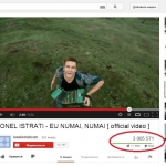 EU NUMAI, NUMAI - 3 000 000 VIZUALIZARI IN YOUTUBE!!!